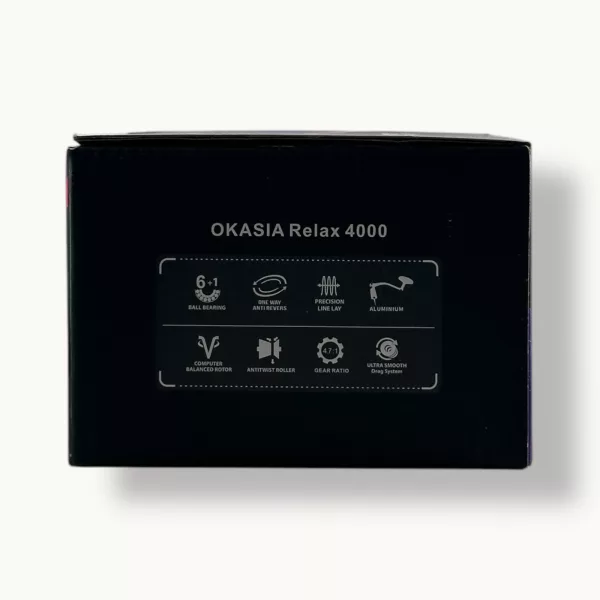 OKASIA RELAX 4000 SPIN MAKINESI 6+1BB - Görsel 7